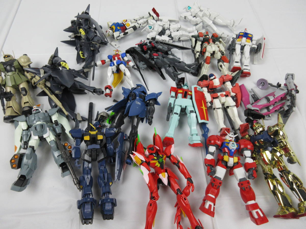 大量 まとめ売り ジャンク パーツ 部品取りに ガンダム プラモデル