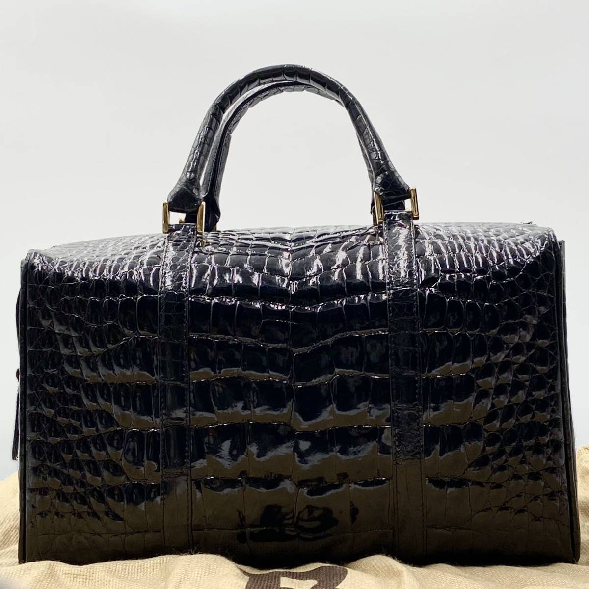 極美品 バリー BALLY レディース ハンドバッグ キルティング チェーン