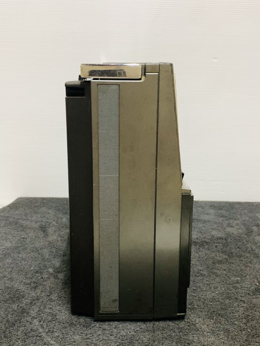 SHARP シャープ ラジカセ 昭和レトロ ダブルラジカセ - 赤 レッド