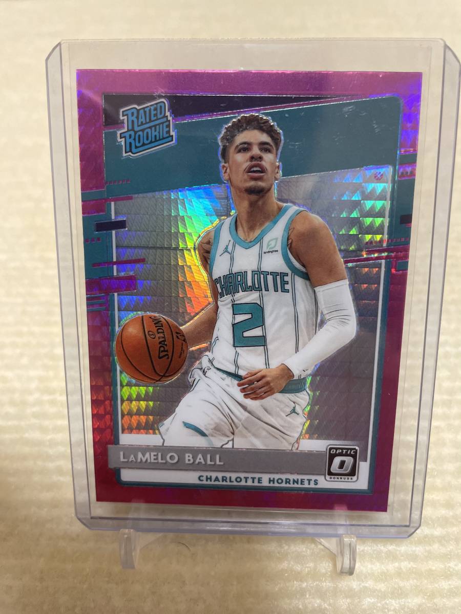 LAMELO BALL ラメロボール NBA PANINI OPTIC 2020-21 HYPER PINK SP