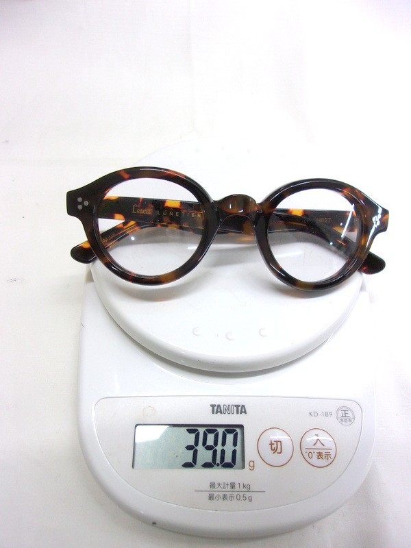 1000円スタート 眼鏡 Lesca LUNETIER レスカ ルネティエ Mod La Corb