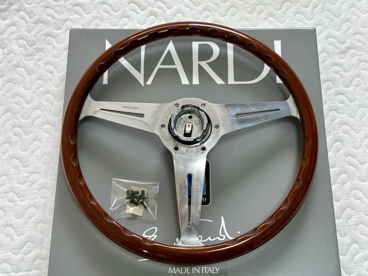 ナルディ クラシック ウッド ステアリング NARDI 旧車 36.5パイ 36 37