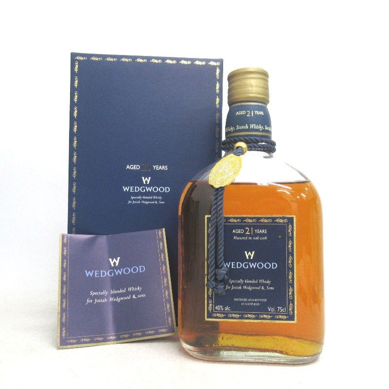 21年 ウェッジウッド ブレンデッド 750ml スコッチウイスキー 0