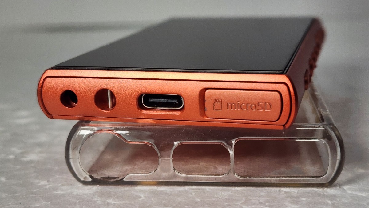 □美品□NW-A105 16GB ハイレゾ対応 オレンジ Bluetooth ノイズ