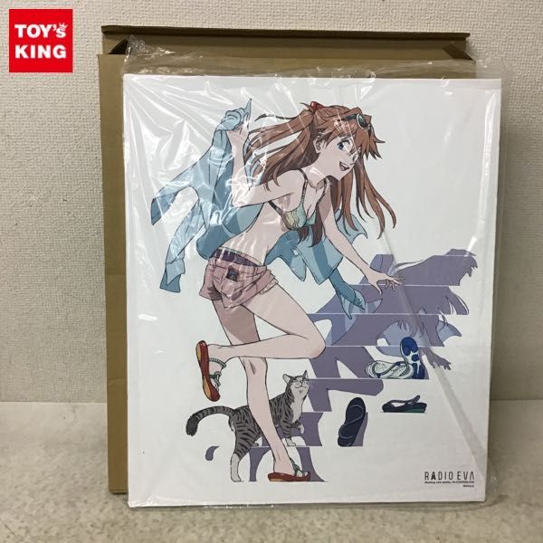 1円〜 RADIO EVA Canvas Art illustration アスカ QUIPU
