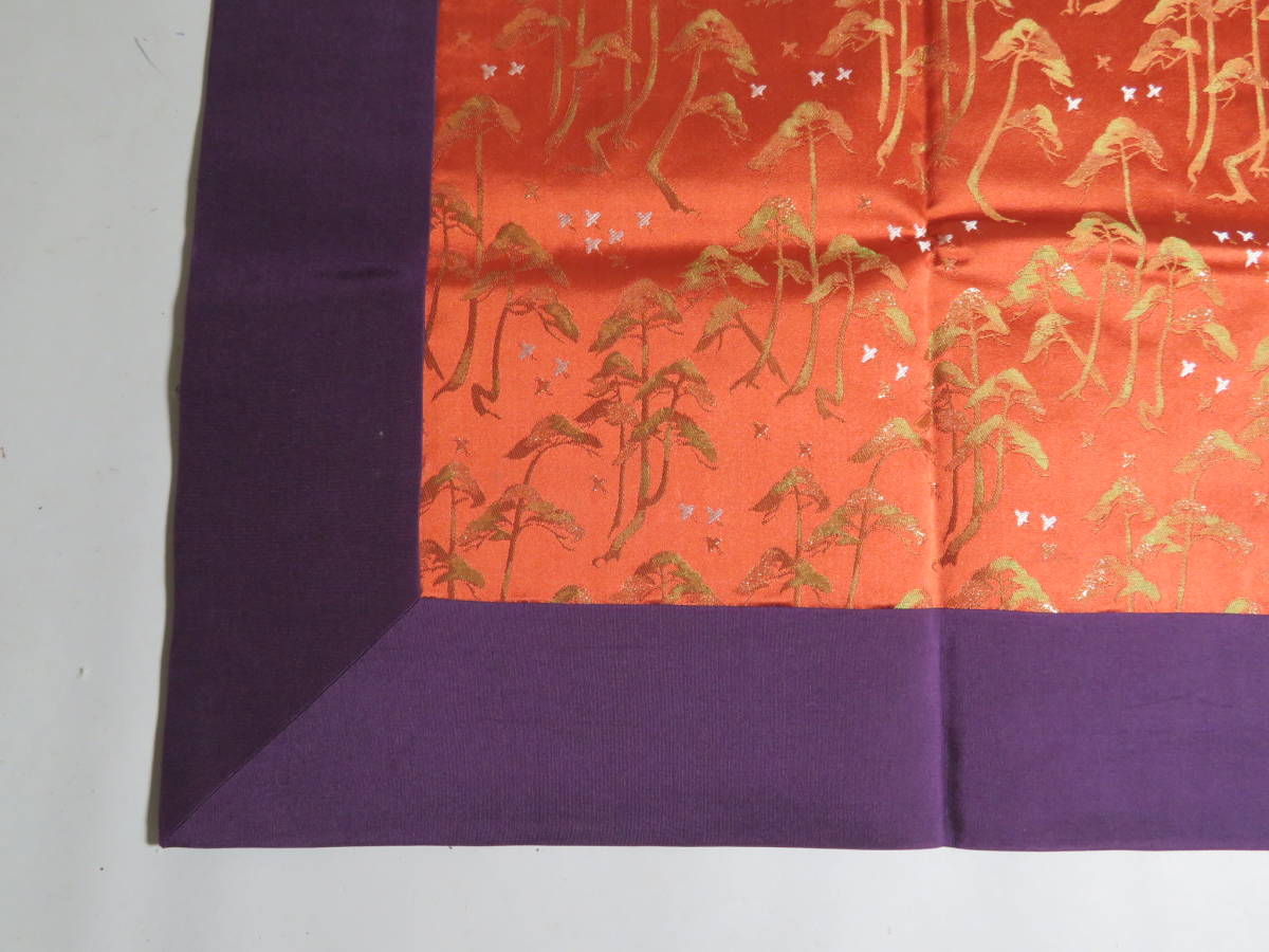 香道家香人の蔵出し ◇松千鳥図【刺繍地敷】 香道具 /志野流/御家流