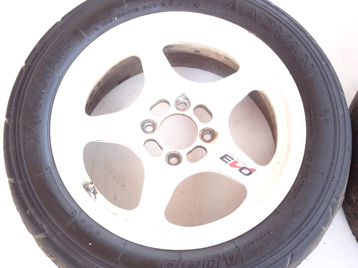 リーガマスターEVO 15x6.5J+45 PCD100/4Hx2本】SPOON SW888 EG6 EF9 
