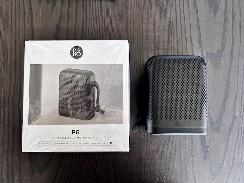 オーディオ機器 名器 B&O P6 高級Bluetoothスピーカー ジャンク