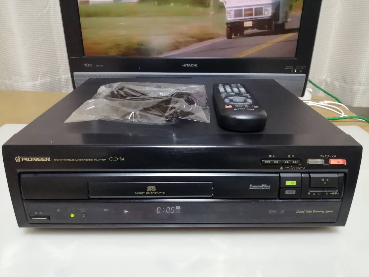 ☆ PIONEER CLD-R4 LD・CDプレーヤー 美品 リモコン付