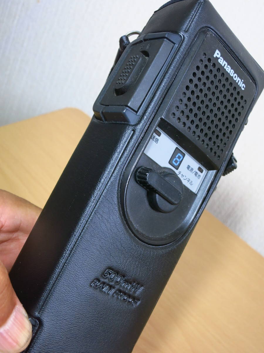 National Panasonic RJ-411 現役使用機 市民ラジオ CB無線 RJ-410の