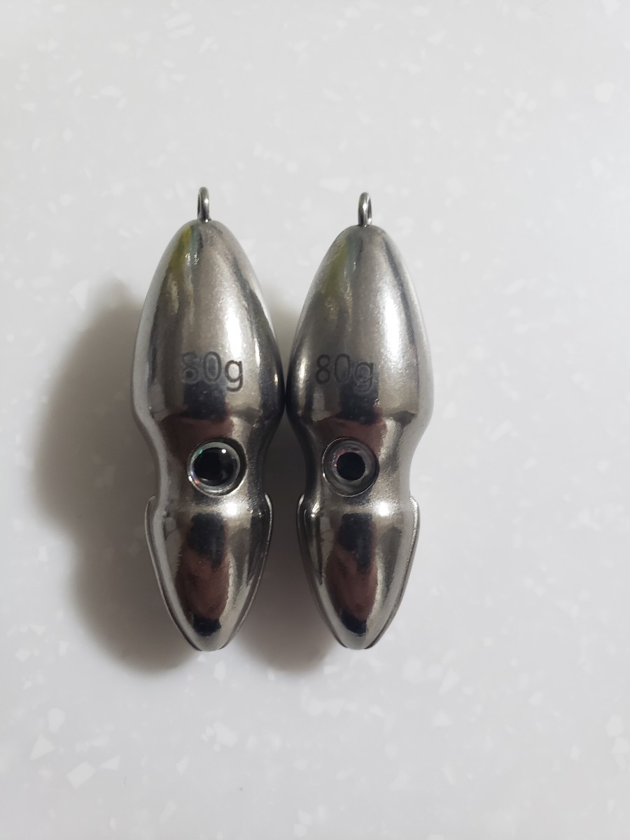 オモック　80g　2個セット　タングステンビンビンスイッチ　ＴＧ　タイラバ