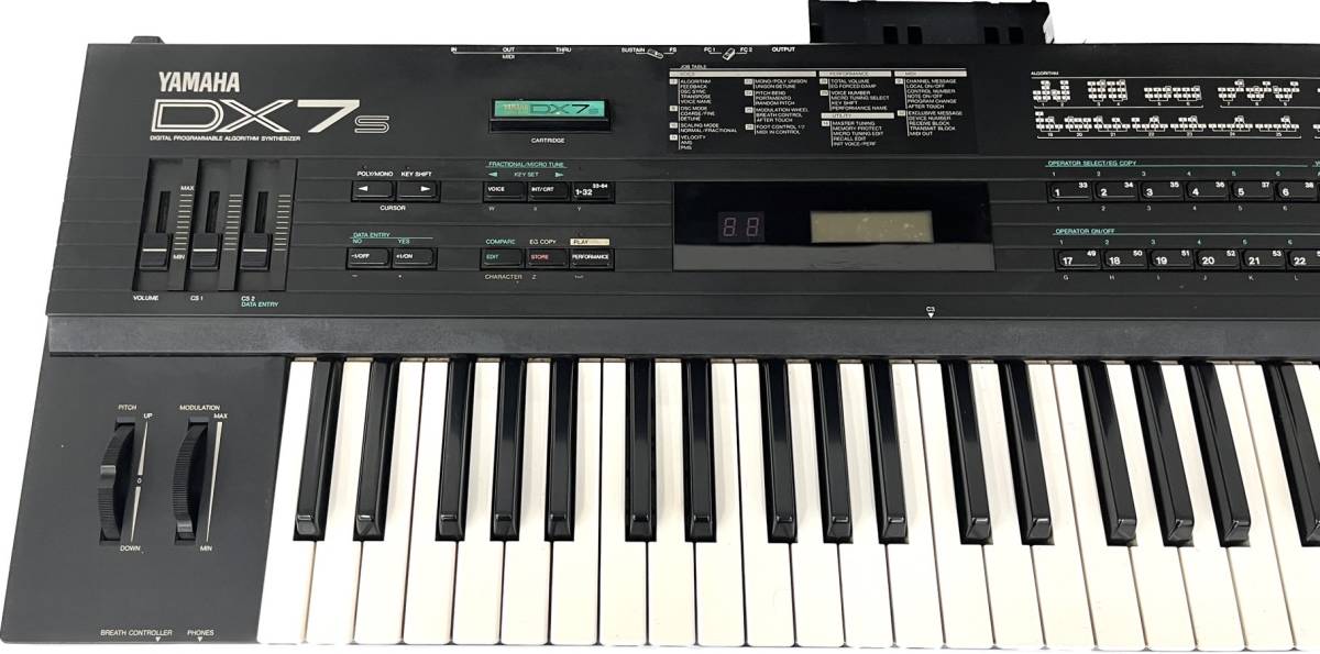 YAMAHA DX7s シンセサイザー キーボード ヤマハ 071003 YAMAHA DX7s