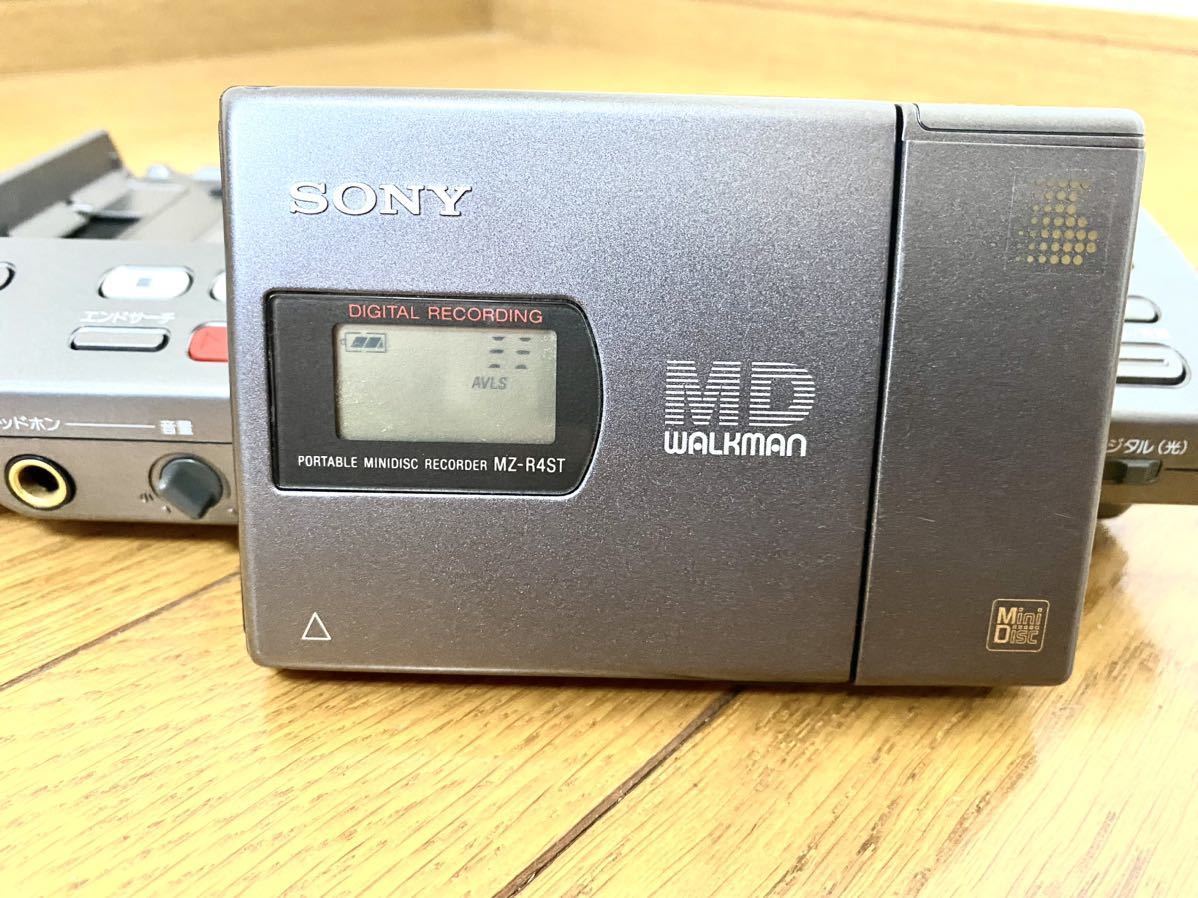 SONY ソニー MZ-R4ST⁄MZS-R4ST ポータブルMD ジャンク品 SONY ソニー
