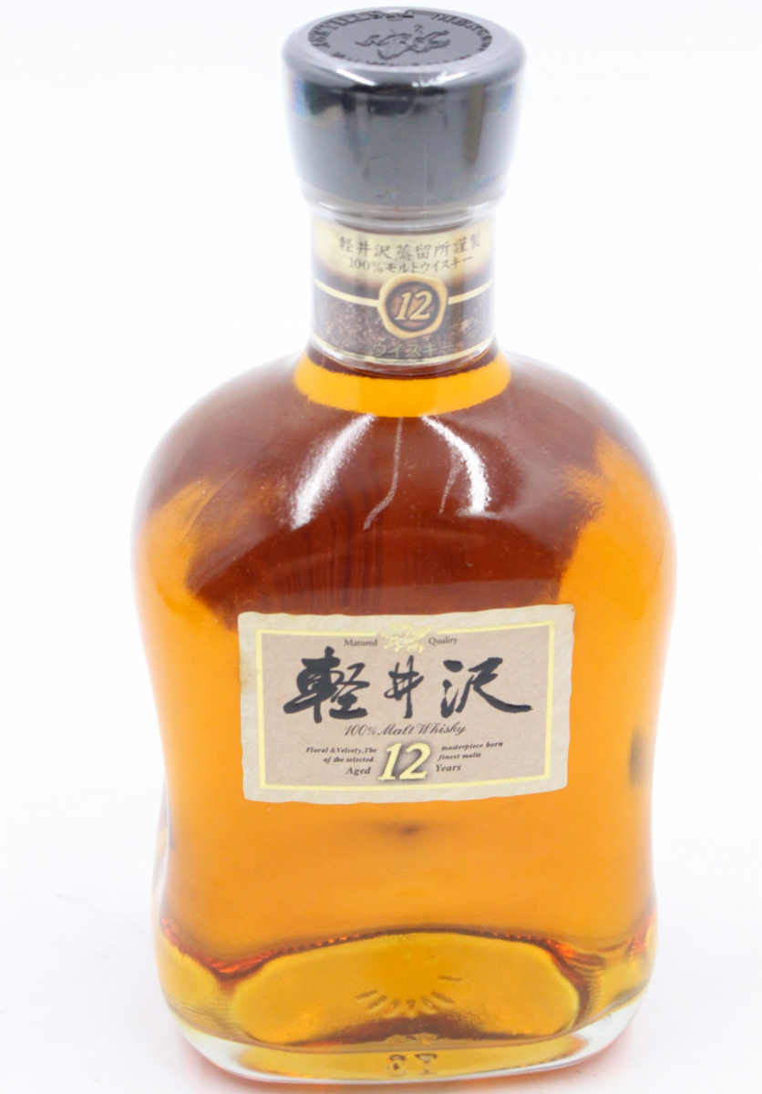 ト静】☆ 古酒 未開栓 軽井沢 貯蔵12年 100% モルトウィスキー 700ml 40%