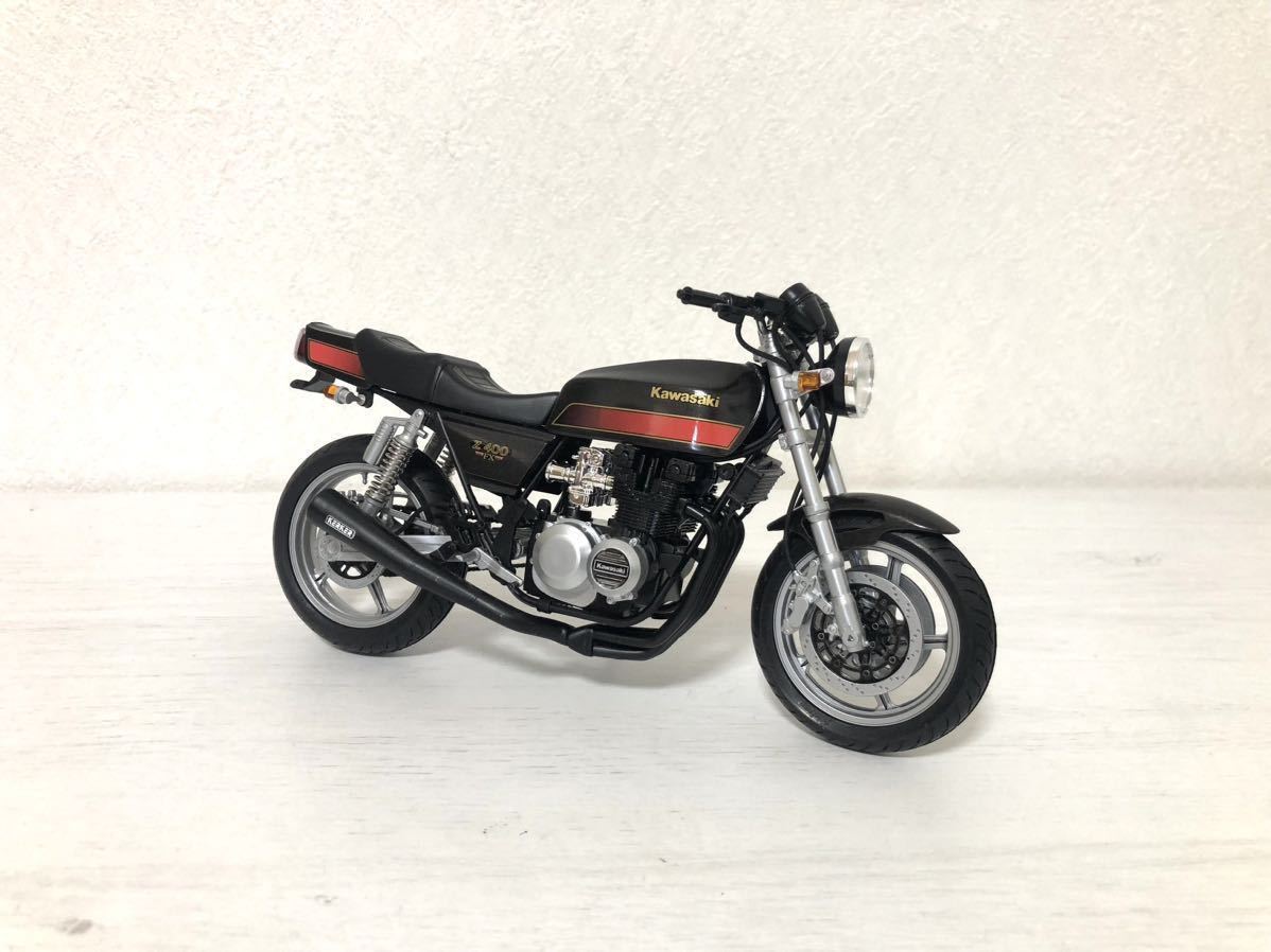 z400fx プラモデル バイク プラモデル アオシマ 1 12 カワサキ KZ400E