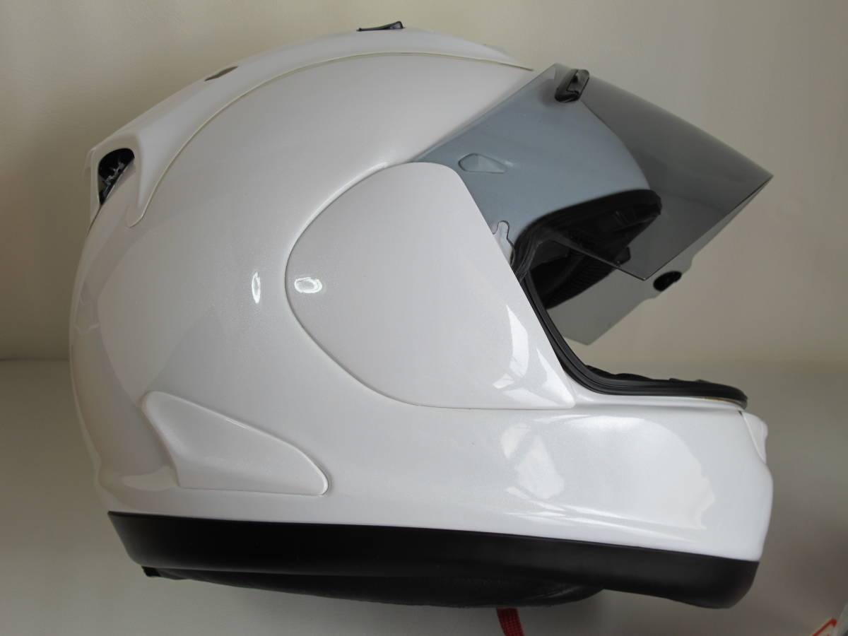 Arai RX-7 RR5 グラスホワイト XLサイズ 内装新品交換済み スペア 