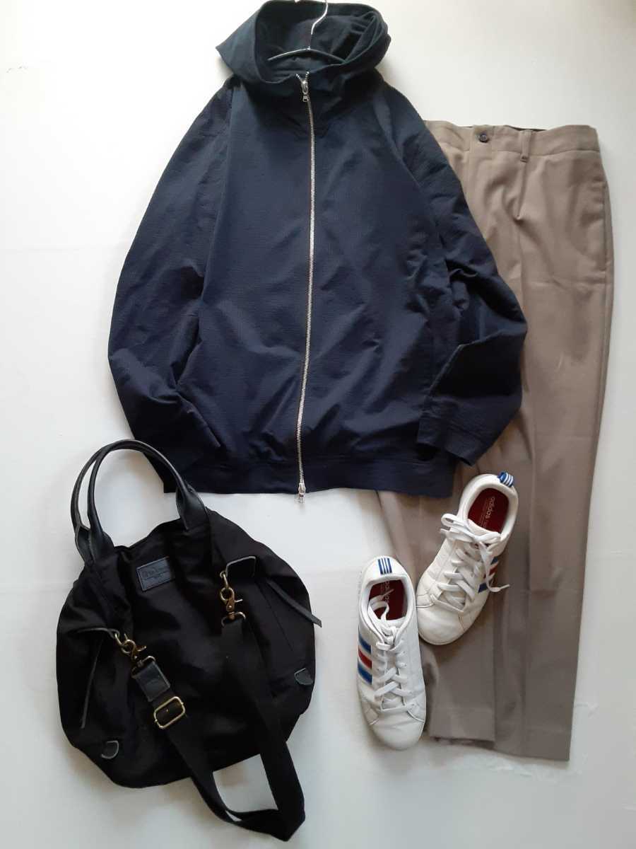 BEAUTY&YOUTH UNITED ARROWS シアーサッカージップパーカ ビューティ＆ユースユナイテッドアローズ