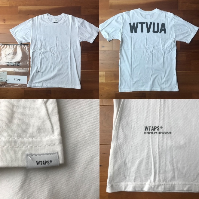 wtaps 26ss WTVUA / SS / COTTON ホワイト L WTAPS WTVUA 26SS COTTON Tシャツ ダブルタップス wtaps 26ss SIGN