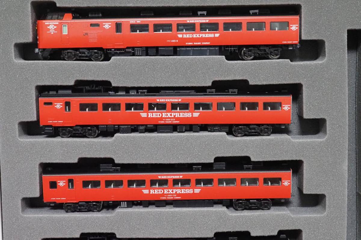 TOMIX JR 485系特急電車（Dk16編成・RED EXPRESS）セット 92593 走行小