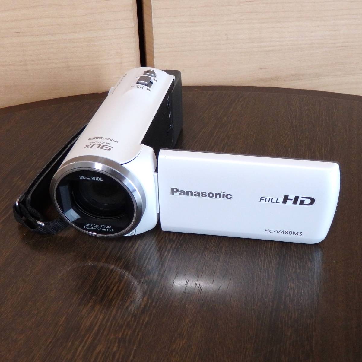 □パナソニック・HC-V480MS(白)AC & 大容量バッテリー2個付き□ □パナソニック・HC-V480MS(白)AC & 大容量バッテリー2個付き□