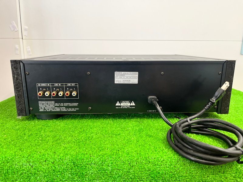SONY カセットデッキ◇現状品 ♪1609 ジャンク品 TC-K555ESG A&D