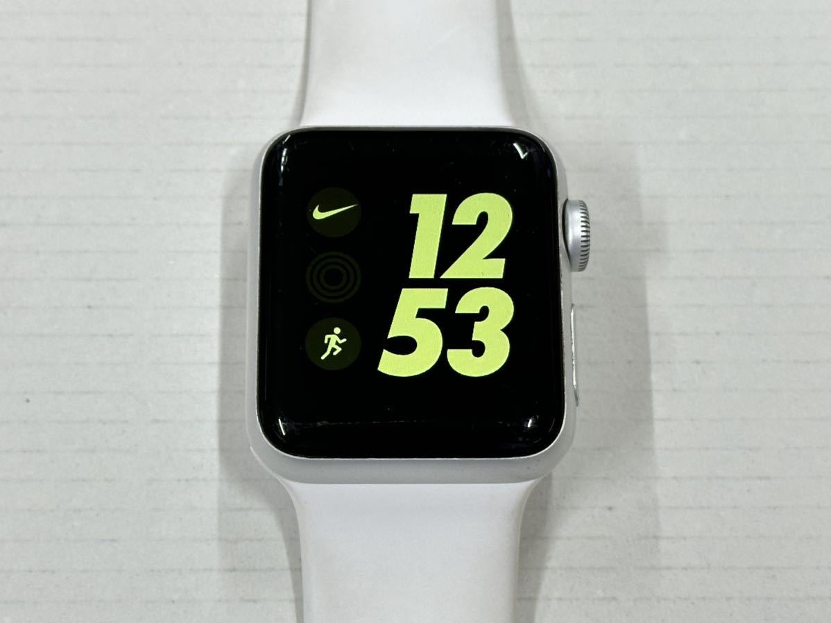 ☆即決 Apple watch Series3 シルバーアルミニウム GPSモデル 38mm アップルウォッチ 963