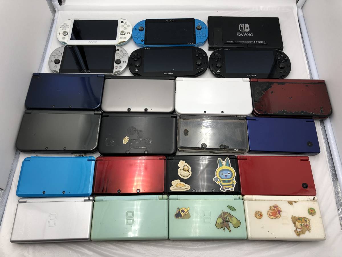 9823】[1円～] ジャンク ゲームハード 22台 まとめ Nintendo switch