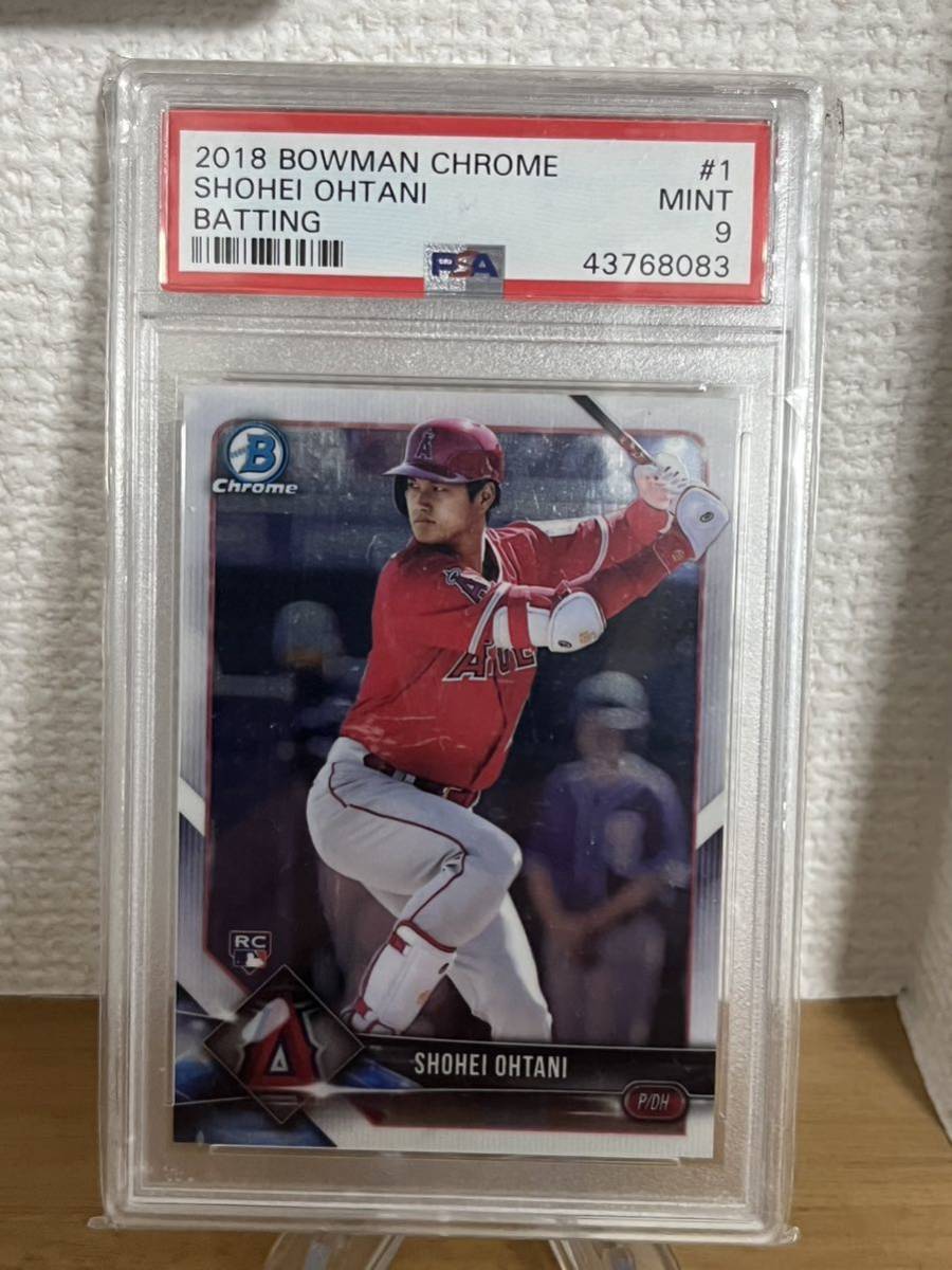 大谷翔平 bowman psa9 バッティング ルーキーカード 大谷翔平 0 Bowman