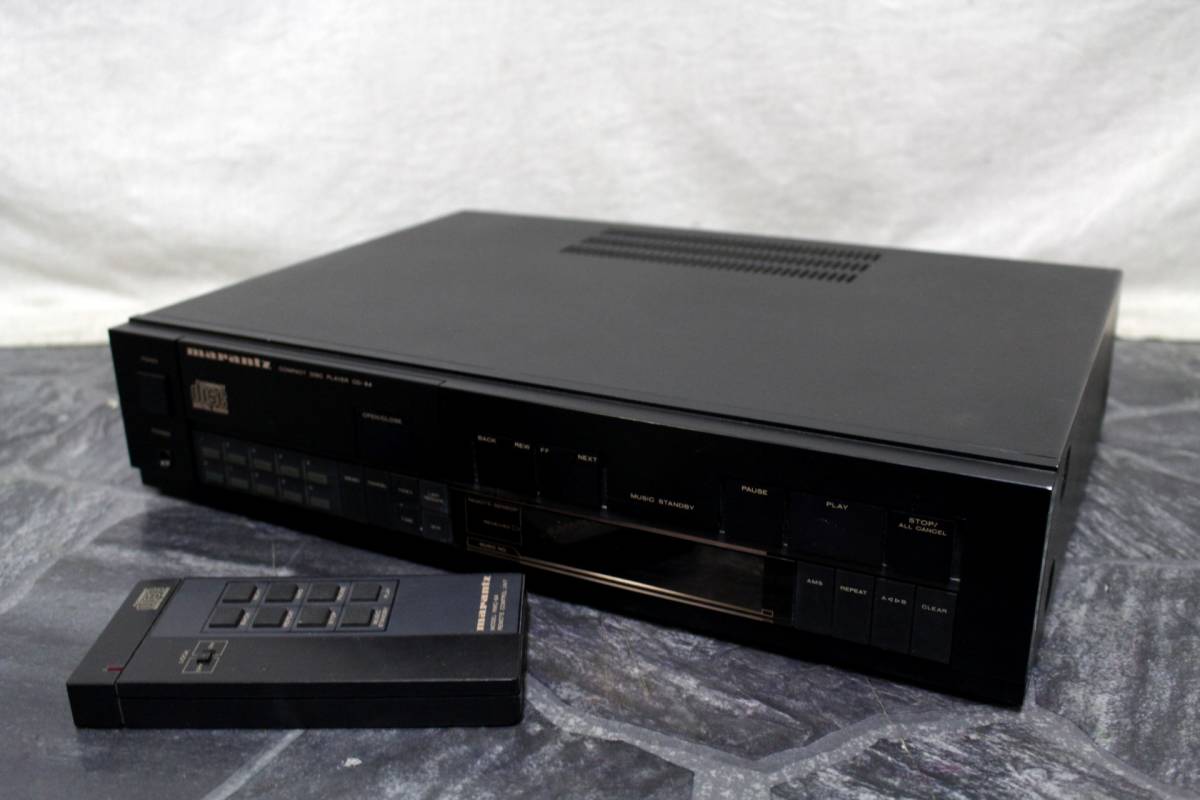 22 marantzマランツ◇CD-84◇1984年製◇コンパクト ディスクCDプレーヤー◇