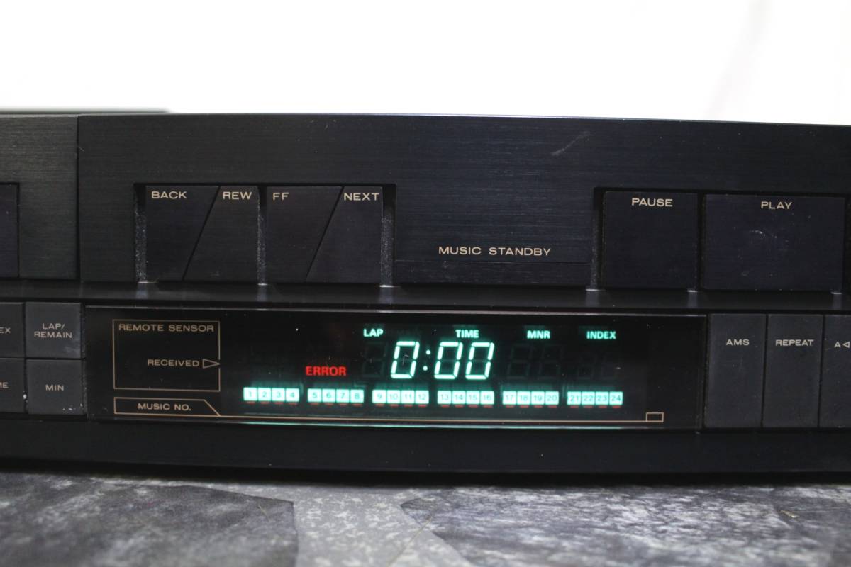 22 marantzマランツ◇CD-84◇1984年製◇コンパクト ディスクCDプレーヤー◇