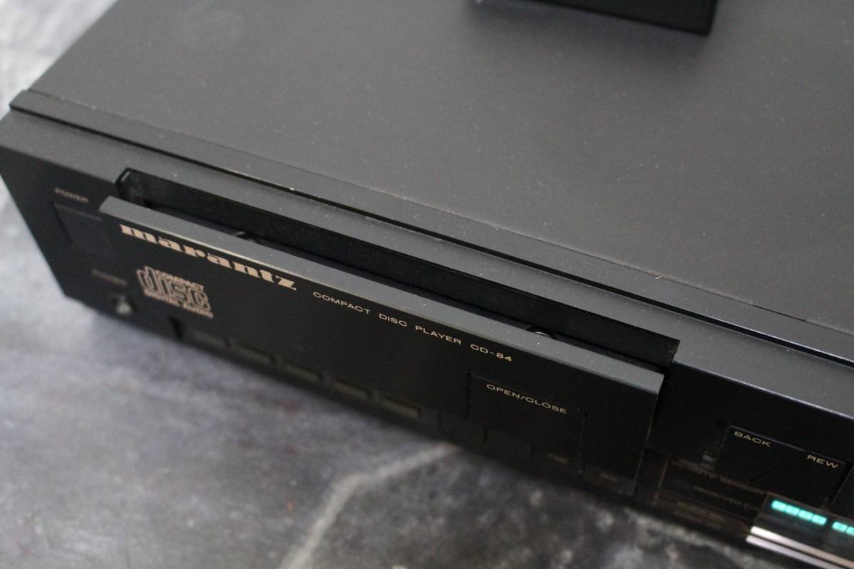 22 marantzマランツ◇CD-84◇1984年製◇コンパクト ディスクCDプレーヤー◇