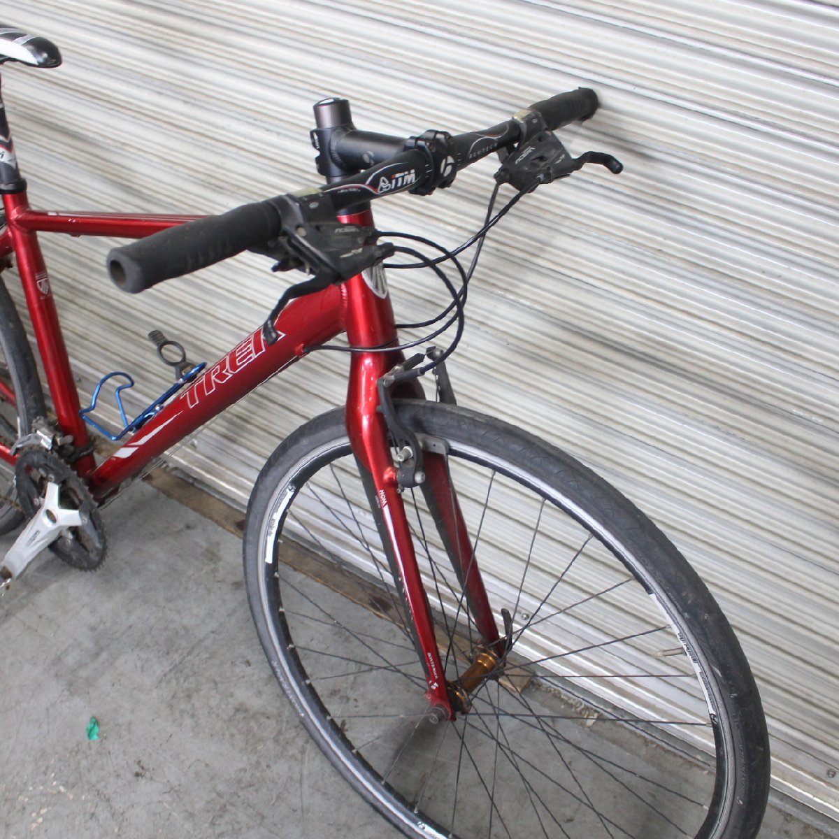 T043) トレック TREK 7.4FX クロスバイク アルミフレーム 3×9速 450  