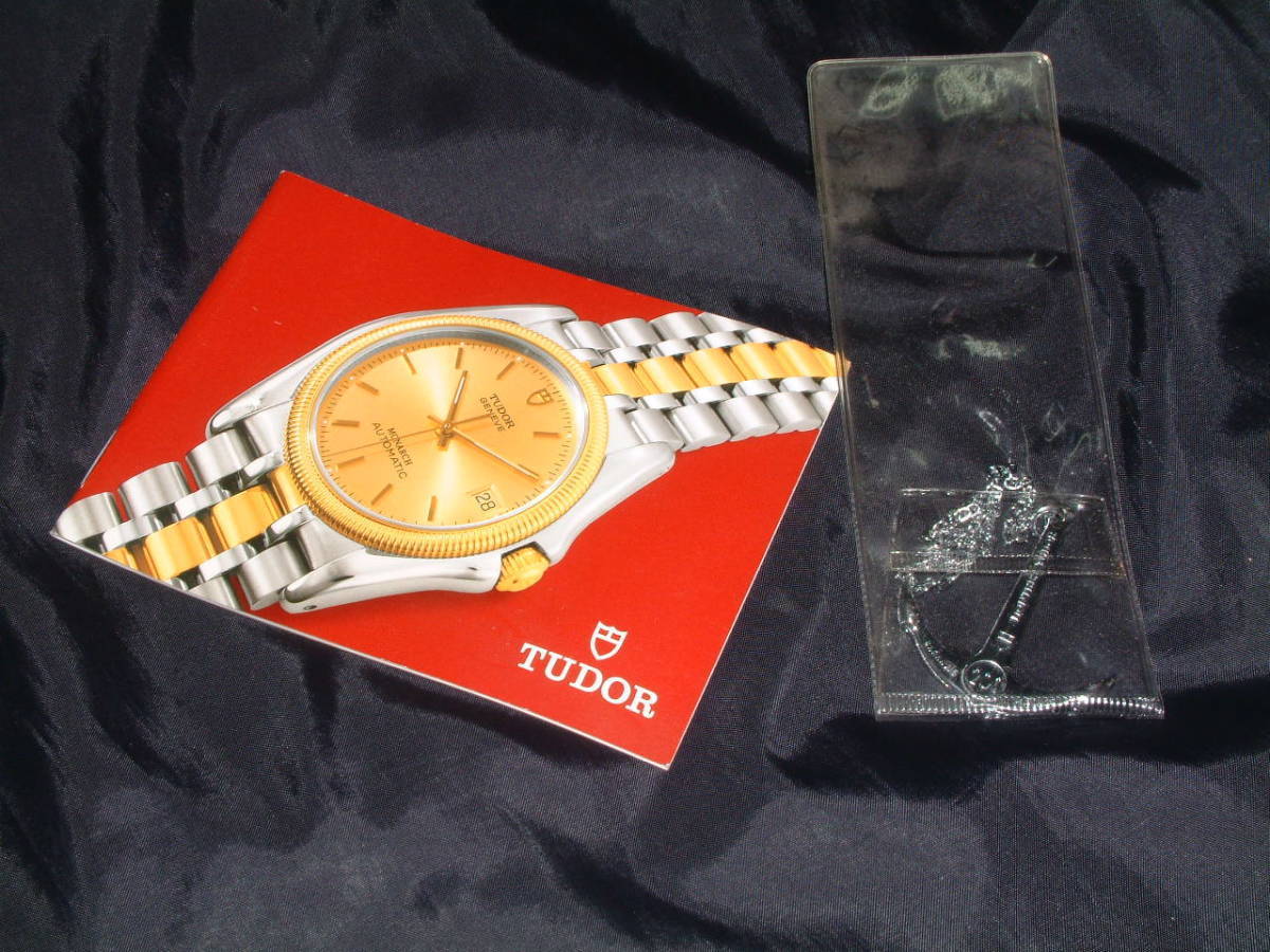 送料込■本物TUDORチュードル用アンカーキーホルダー＆冊子未使用非売品■チューダーROLEXロレックスその7