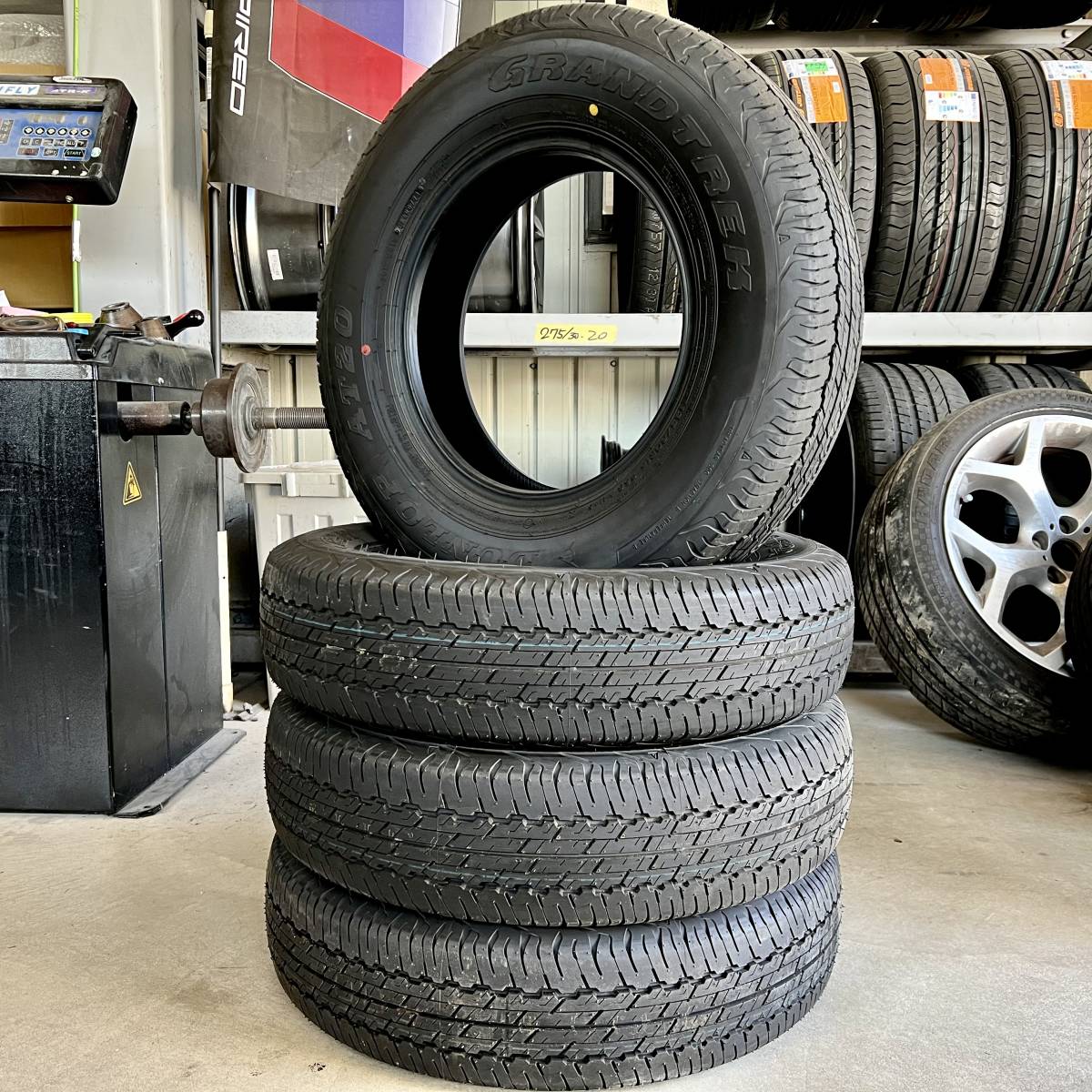 即売4本【195/80R15☆新車外し!!2023年製造品】195/80-15☆ダンロップ 