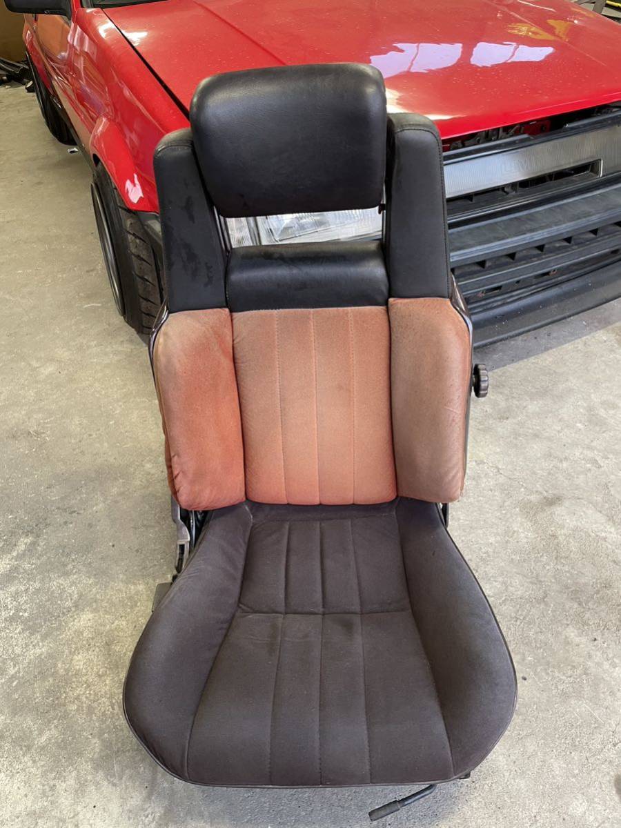 AE86 運転席 トヨタ純正 シート レビン トレノ ハチロク 昭和58