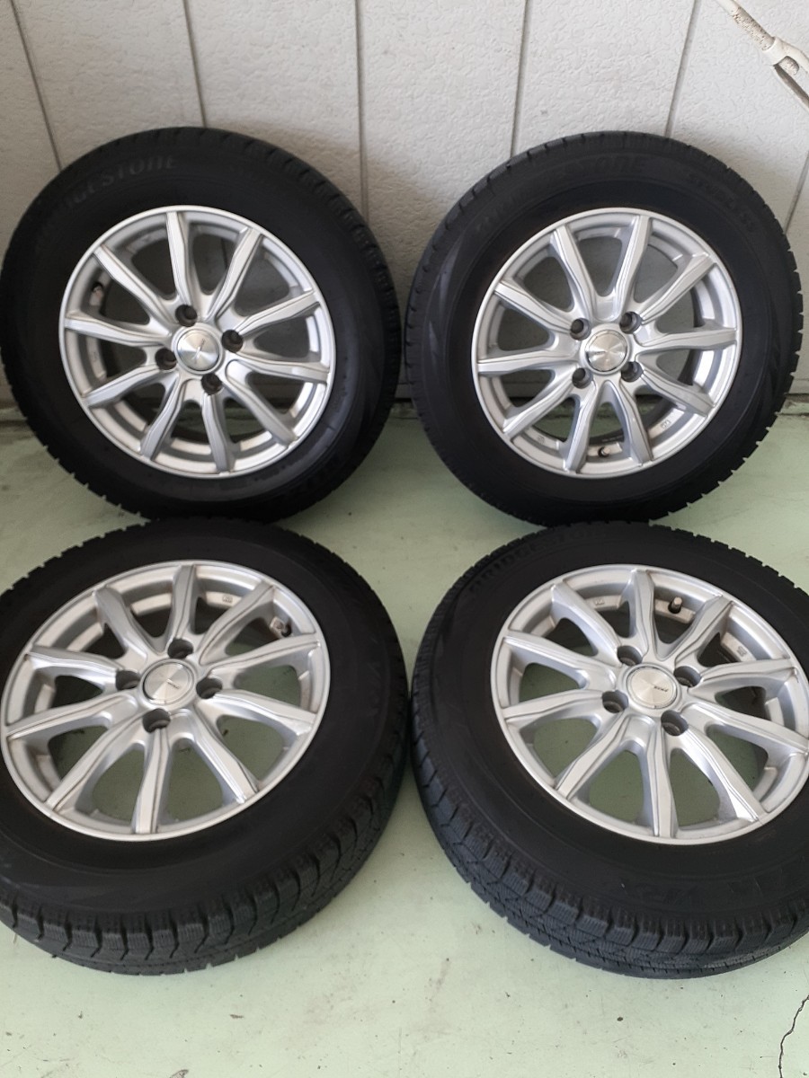 ★☆Weds【Joker】175/65R14 2020年製ブリヂストン【スタッドレス】タイヤ4本セット ヤマト運輸2個口発送！手渡し可能！☆★