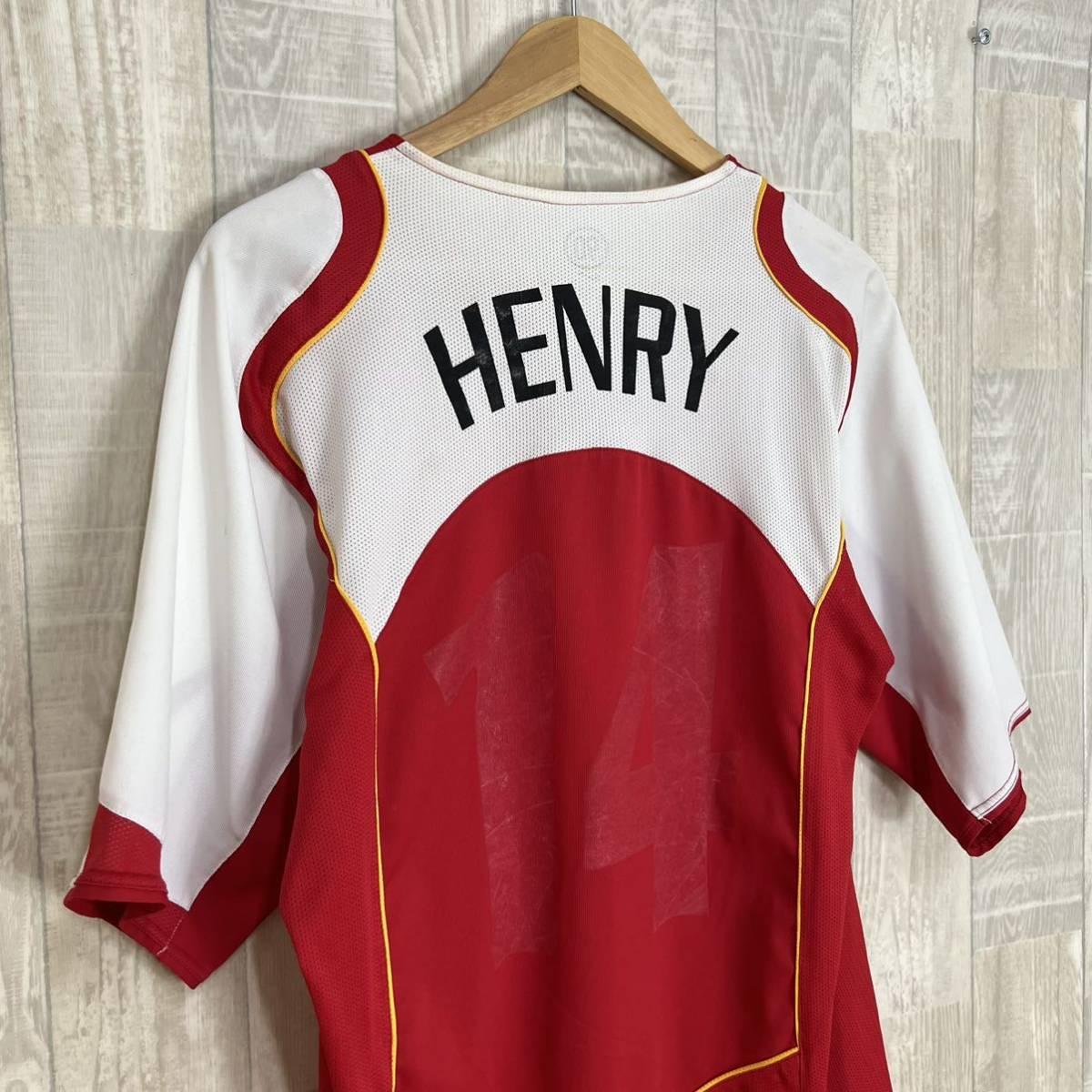 M2459 NIKE ナイキ サッカーユニフォーム Lサイズ arsenal アーセナル 
