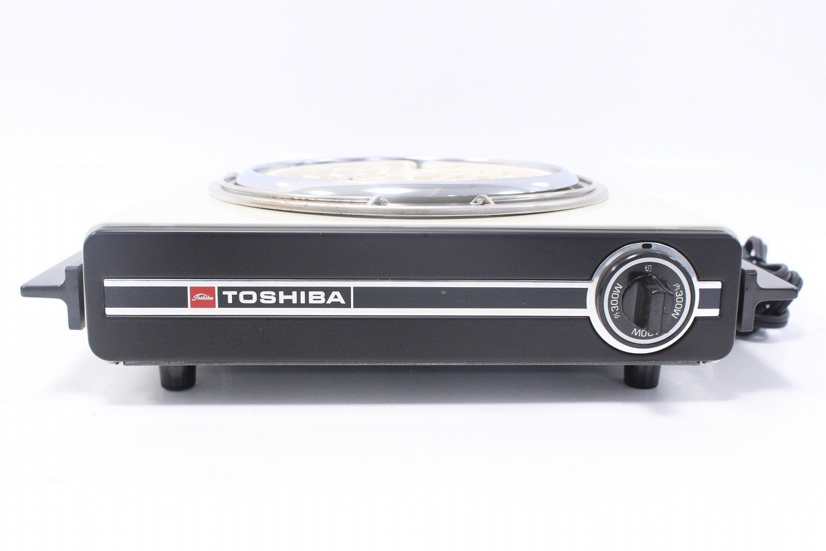 発熱確認済 東芝 電気コンロ HP-629 昭和レトロ TOSHIBA 電熱器 調理