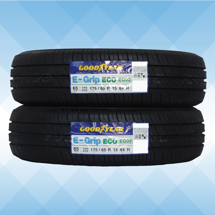 2025，豊富な 175/65R15 84H GOODYEAR グッドイヤー EFFICIENT GRIP ECO EG02 21年製 正規品 2本送料税込 11 900 より 1(グッドイヤー)｜売買されたオークション情報、yahooの商品情報をアーカイブ公開 - オークファン 15インチ