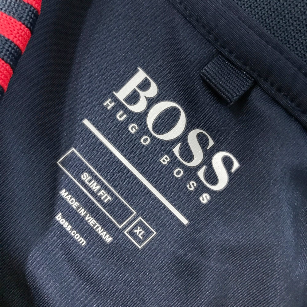 HUGO BOSS ヒューゴボス 半袖ポロシャツ ネイビー系 XL [240001939495