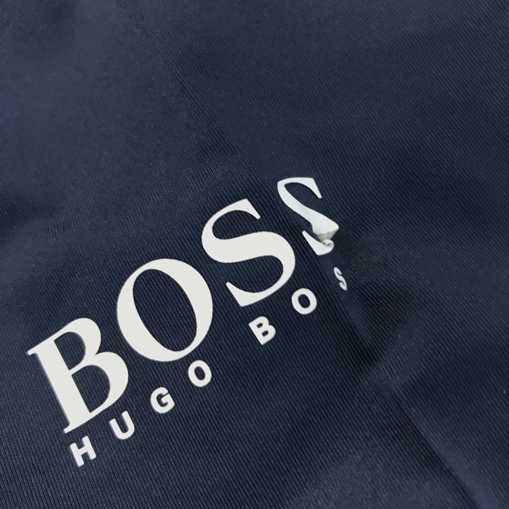 HUGO BOSS ヒューゴボス 半袖ポロシャツ ネイビー系 XL [240001939495