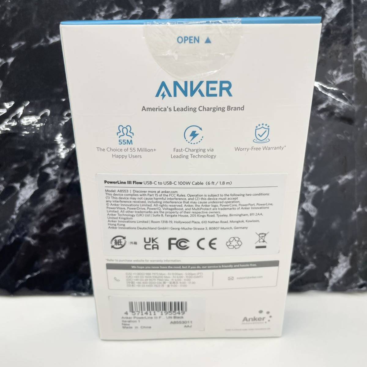 Charger Anker USB-C アンカー B2348N11 2ポート) Anker チャージャー & ケーブルセット B2668N11 急速充電器 735