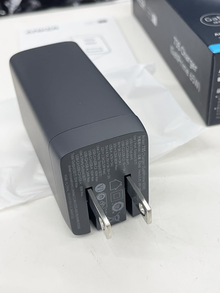 Charger Anker USB-C アンカー B2348N11 2ポート) Anker チャージャー & ケーブルセット B2668N11 急速充電器 735