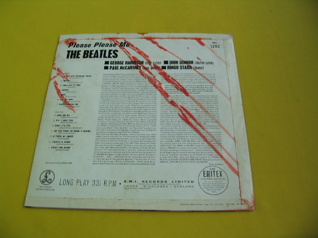 ⁄ Beatles - mono Yahoo!オークション 稀少UKオリジナルMonoラバー