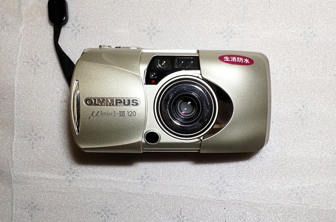 OLYMPUS μ-Ⅲ 120 コンパクトフィルムカメラ 中古 オリンパス ミュー