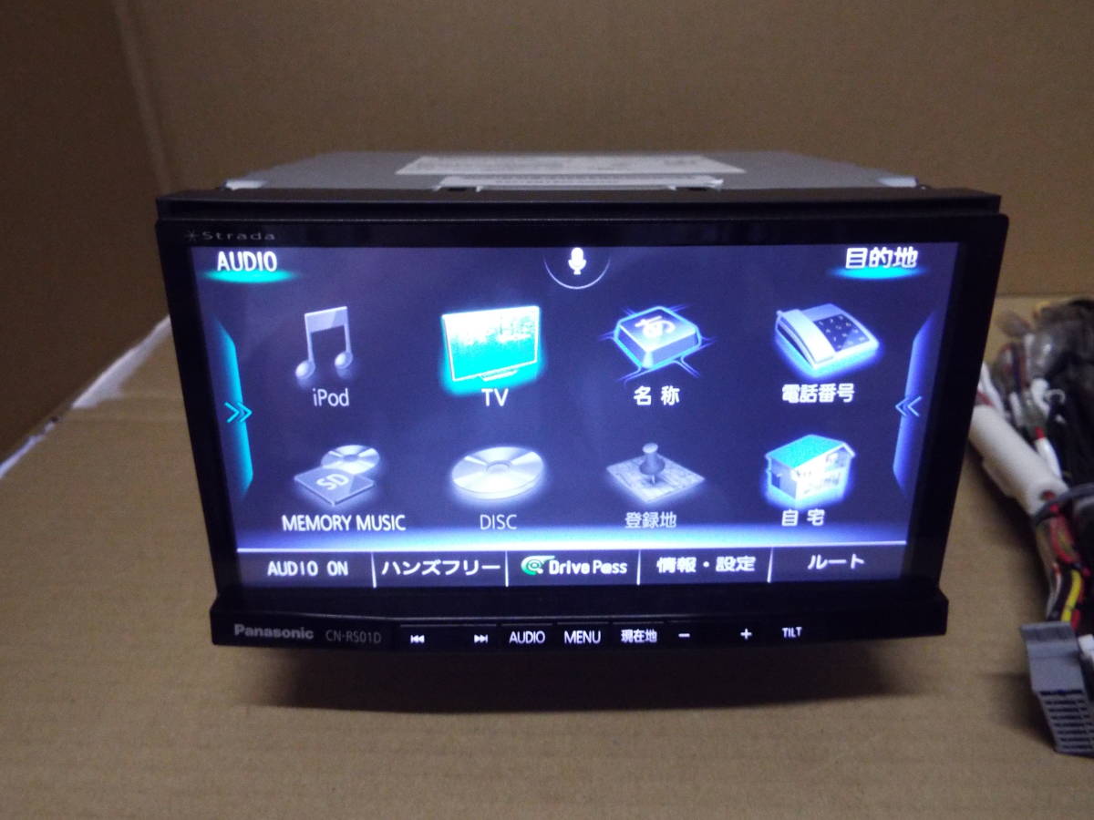 Panasonic パナソニック CN-RS01D カーナビ Strada DVDプレーヤー CN