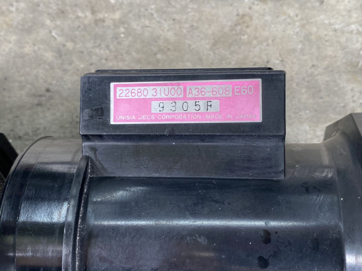 ER34 エアフロ エアフロメーター RB25 RB20 HR34 WGC34 WGNC34 ENR34 C35 neo6 純正 4セット