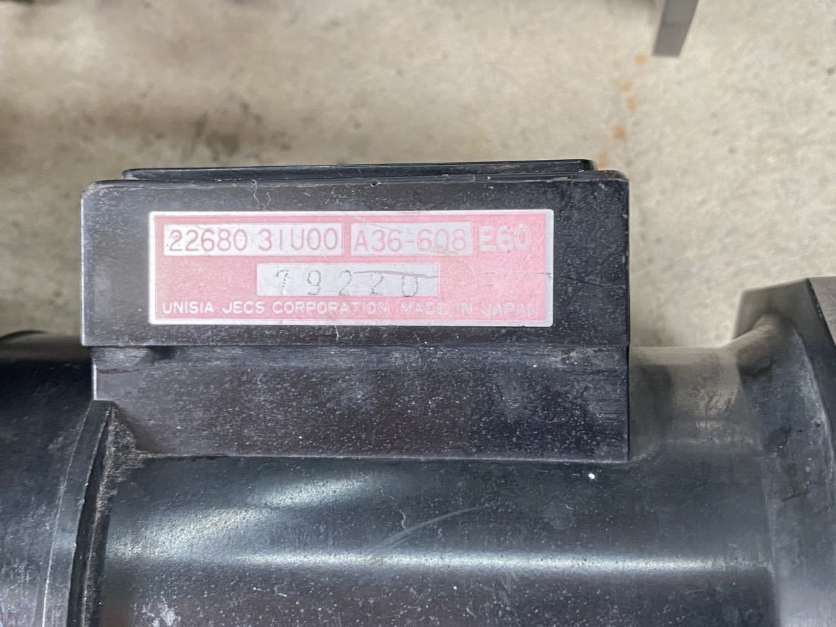 ER34 エアフロ エアフロメーター RB25 RB20 HR34 WGC34 WGNC34 ENR34 C35 neo6 純正 4セット