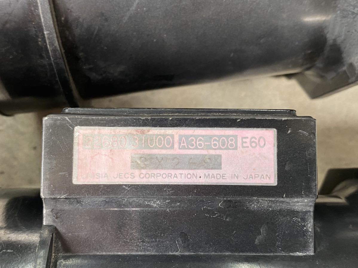 ER34 エアフロ エアフロメーター RB25 RB20 HR34 WGC34 WGNC34 ENR34 C35 neo6 純正 4セット