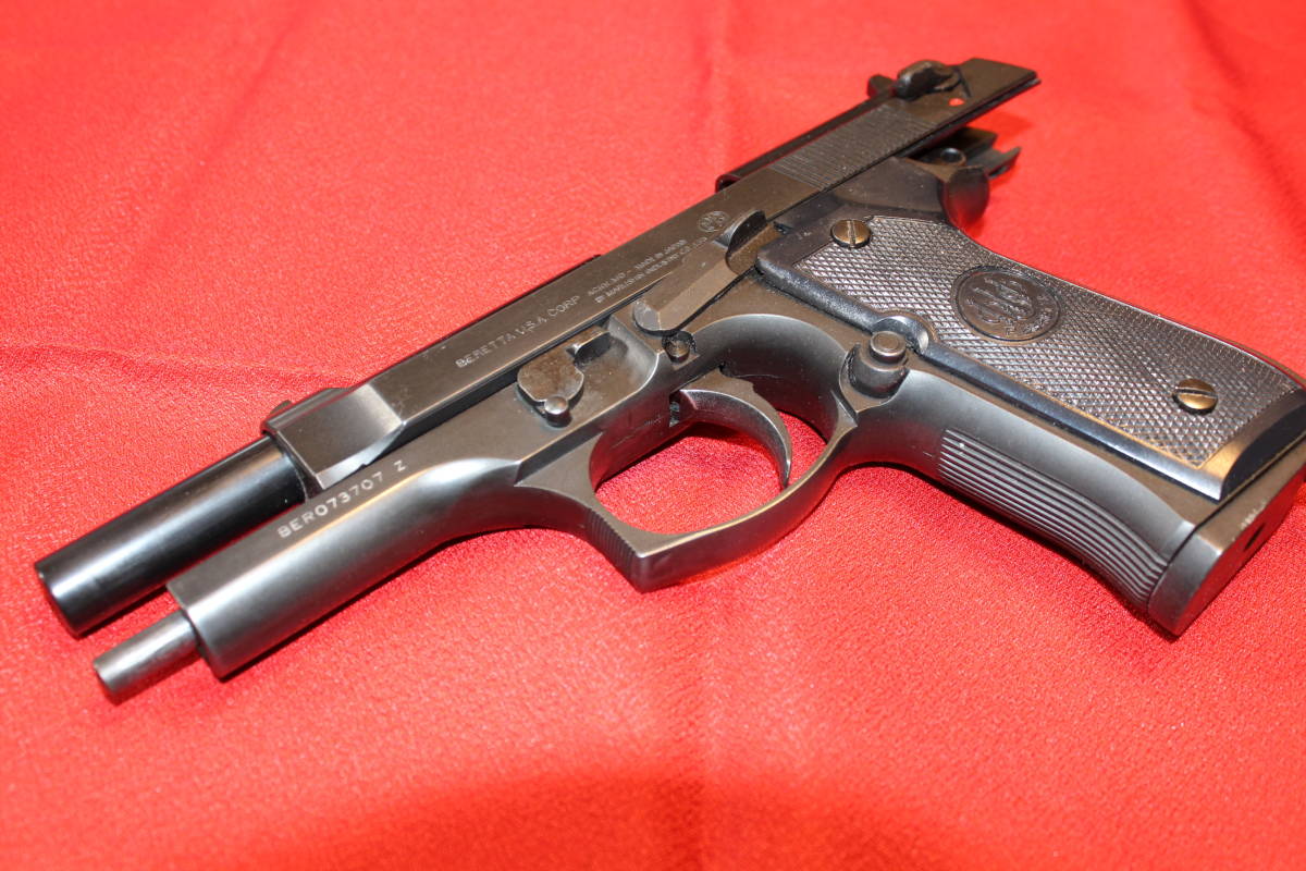 マルシン社　ベレッタ92FS 売り切れ【特選中古品】発火モデルガン マルシン ベレッタM92FS CQB